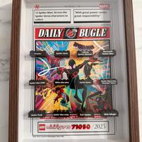 Cornice teca espositova per Lego Minifigures 71050