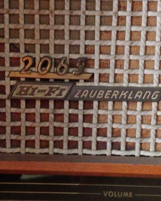 Radio valvolare Grundig anni 50