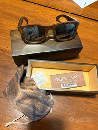 Occhiali da sole Wood Fellas fatti a mano in legno