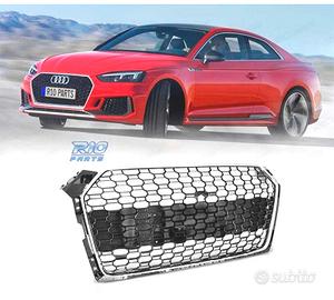 GRIGLIA PER AUDI A5 16-19 PDC LOOK RS5 CROMATO NER