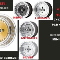 Cerchi Turbo 7x13 4x101 Mini fiat