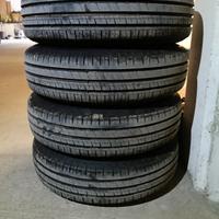 Set gomme +cerchi rimorchio auto