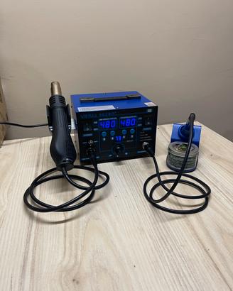 YIHUA 862BD+ stazione saldante ad arixa calda SMD