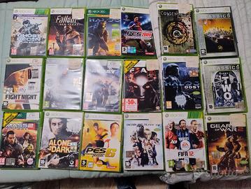 Xbox 360 nera+giochi