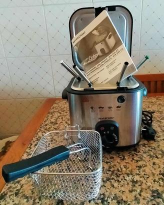 mini-friggitrice con fonduta silver crest