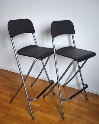2 Sedie pieghevoli IKEA FRANKLIN versione robusta
