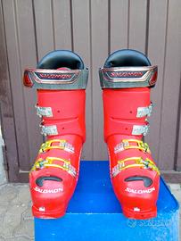 Scarponi sci discesa 43 1/3 Salomon X2 Lab 