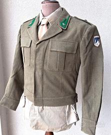 Uniforme S.Ten. Alpini Scuola Militare Alpina 1967