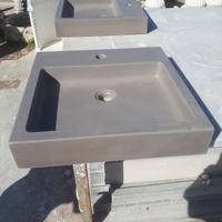 lavabo cemento per interni ed esterni 