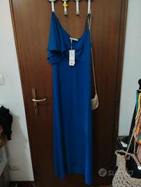 abito elegante blu