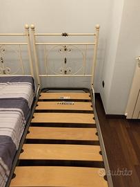 letto in ferro battuto 
