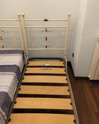 letto in ferro battuto 