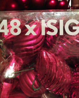 48 palline per albero di Natale-  Ikea