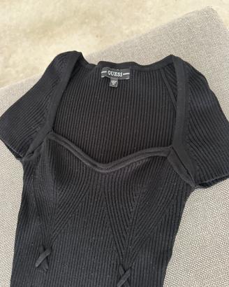 Tubino nero Guess