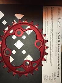 Absolute black corona ovale 64 bcd 26 denti