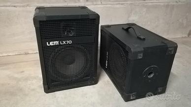 Lem LX70 coppia casse passive