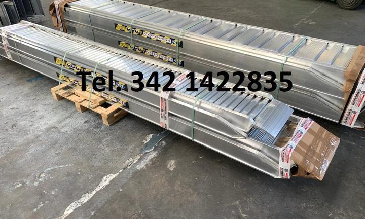 Rampe in alluminio pronta consegna