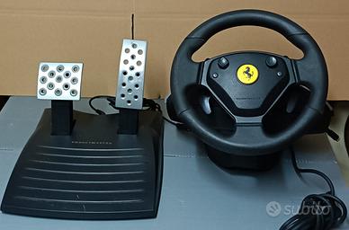 Volante e Pedaliera Ferrari -Thrustmaster - per PC