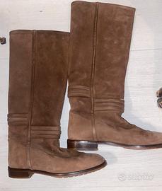 Stivali scamosciati suola antiscivolo 39