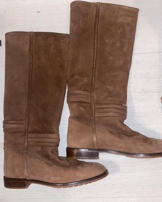 Stivali scamosciati suola antiscivolo 39