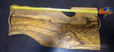 tagliere da portata in ulivo salentino 