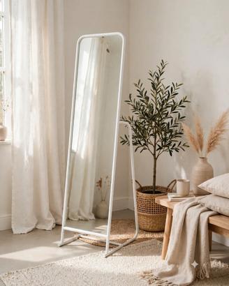 Specchio da terra IKEA KNAPPER, bianco
