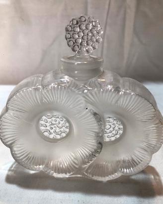 Lalique France "Deux Fleurs" Flacone Profumo 