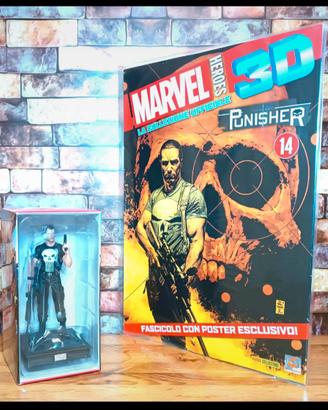 The Punisher Marvel Heroes 3D + Fascicolo #14