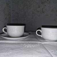 Due Tazzine e 1 Piattino Mulino Bianco.