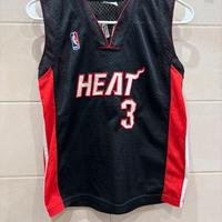 Canotta NBA Miami Heat Dwyane Wade #3