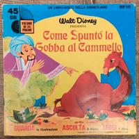 LP 45 giri "Walt Disney Disco+Libro "Come Spuntò l