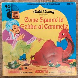 LP 45 giri "Walt Disney Disco+Libro "Come Spuntò l