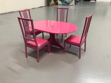 Tavolo Barbie anni '90