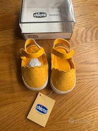 Chicco scarpine nuove giallo ocra