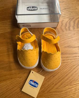 Chicco scarpine nuove giallo ocra