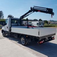 IVECO DAILY 35C16 80 Km - CASSONE + GRU NUOVI