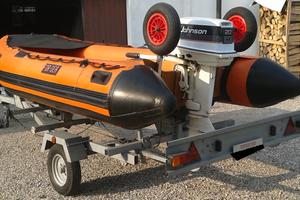 Gommone con motore 20cv