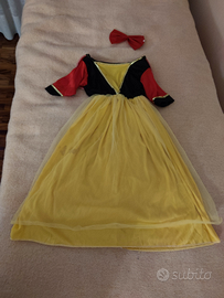 Costume carnevale " Biancaneve " 4 - 6 anni