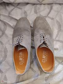 Scarpe eleganti, Clayton, grigie