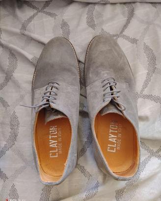Scarpe eleganti, Clayton, grigie