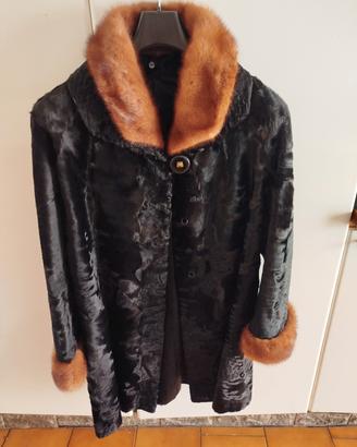 cappotto in pelliccia vera 