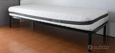 Materasso in memory foam completo di rete