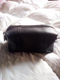 Trousse jost uomo in pelle colore nero