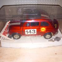 Politoys polistil fiat 595 Abarth 1/25 rossa 