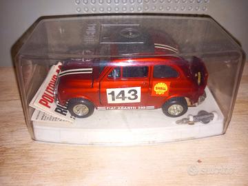 Politoys polistil fiat 595 Abarth 1/25 rossa 