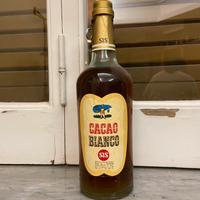 Liquore  Cacao Bianco SIS - bottiglia vintage