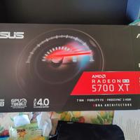 Scheda video Asus amd Radeon rx5700xt
