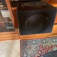 Doppio Subwoofer  con  incorporati due Tweeter