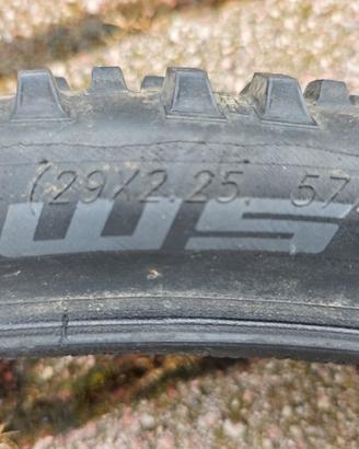 ruota completa anteriore, gomme MTB 29 schwalbe 