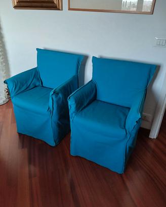 SEDIA GHOST 25 GERVASONI + COPRIPOLTRONA(58x85x54)